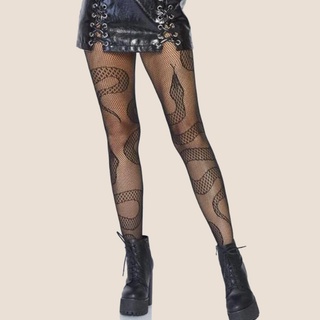 G Tights Snake Pantyhose Mesh Punk Trousers Fishnet Socks Sexy G Stockings Fishnet Stockings Women Hosiery Tattoo Pantyhose