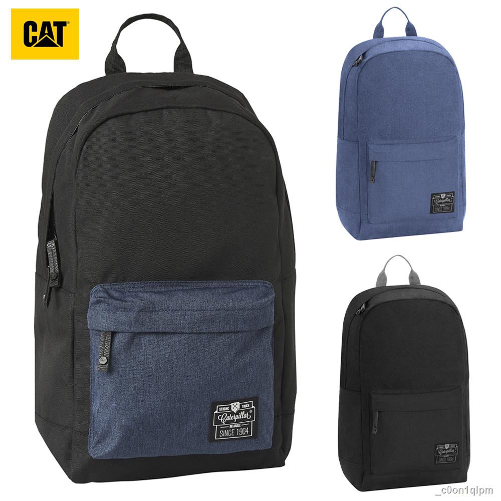 🎒กระเป๋าเป้🎒◐✆▨ิbbag shop : Caterpillar 1904 กระเป๋าเป้สะพายหลัง รุ่นโพลวิ่ง 83141