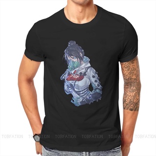 เสื้อยืดคอกลมเสื้อยืดผ้าฝ้าย พิมพ์ลายเกมยิงปืน Apex Legends Wraith Personalize Homme Gildan สําหรับผู้ชาย