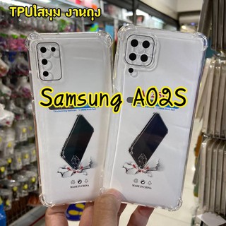 Samsung Galaxy A02S/A12 เคสใสกันกระแทกแบบคลุมกล้องตรงรุ่น/ตรงกล้อง Samsung Galaxy A02S/A12