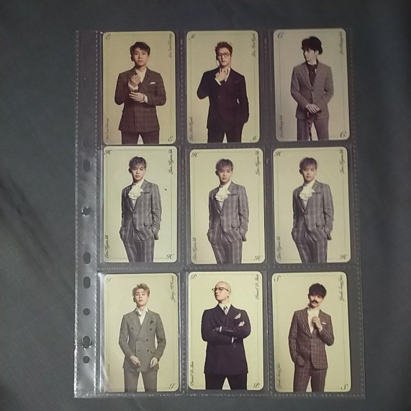 BTOB FEEL EM PHOTOCARD อย่างเป็นทางการ / พีซี EUNKWANG MINYUK CHANGSUB HYUNSIK ILHOON SUNGJAE BTOB