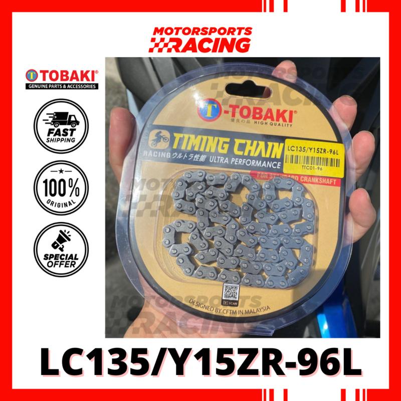 LC135/Y15ZR/FZ150I 96L TOBAKI STANDARD TIMING CHAIN w RACING MATERIAL RANTAI STD YAMAHA LC Y15