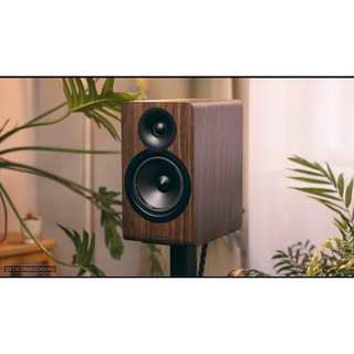 Acoustic Energy AE100² Compact Bookshelf / Standmount Loudspeakers ลําโพงบุ๊ค เชลล์ 2ทาง สี Walnut