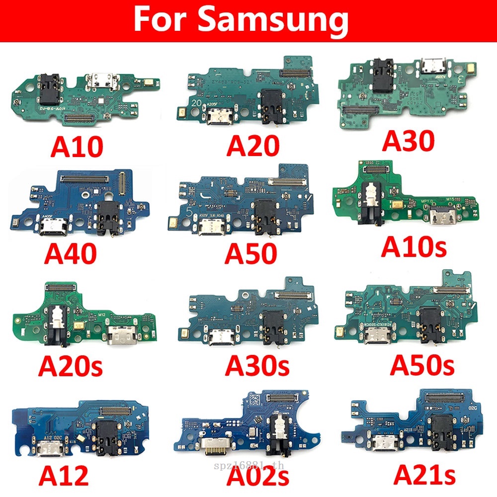 บอร์ดเชื่อมต่อสายชาร์จ Usb สําหรับ Samsung A10 A10S A20 A20S A21S A30 A30S A50 A50S A12 A02s