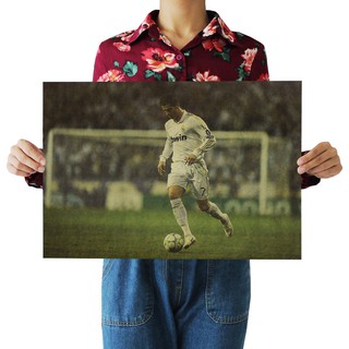 Cristiano Ronaldo Super Star นาฬิกาข้อมือแฟชั่นโปสเตอร์