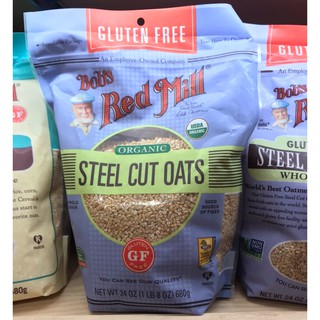 ฺBobs Red Organic STEEL CUT OATS 680 g.