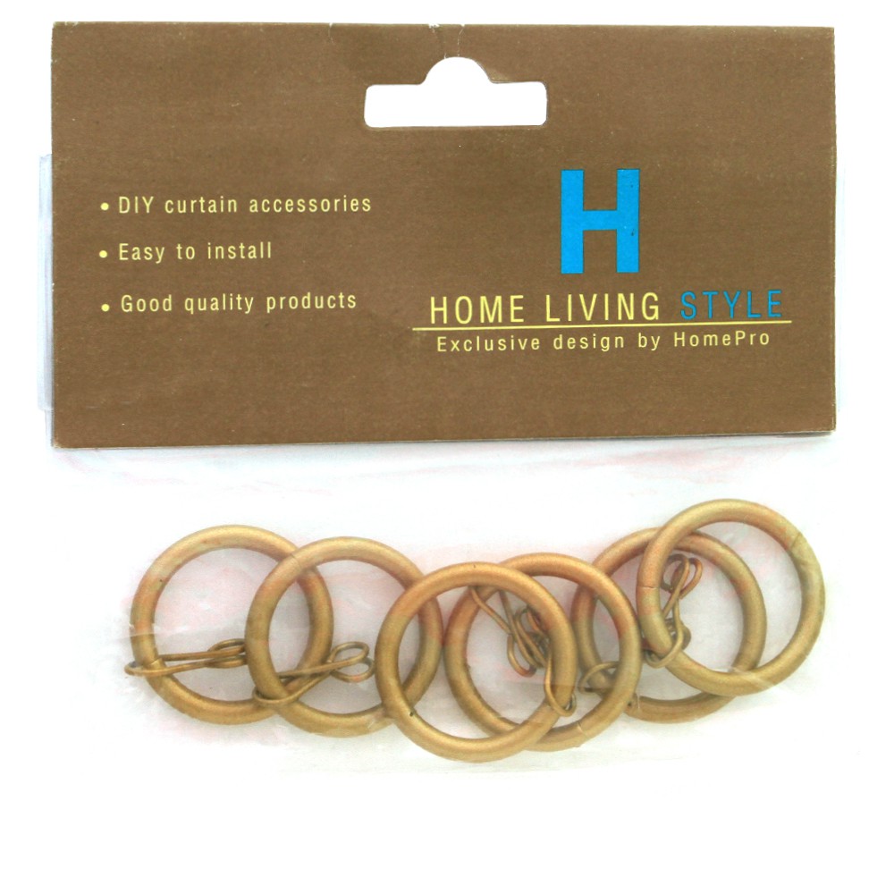 ห่วงคล้องราง HOME LIVING STYLE DR004 30 มม. สีทอง