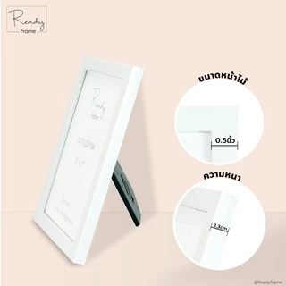 ReadyFrame I กรอบรูปมินิมอล ขนาด5x7นิ้ว ติดผนัง ตั้งโต๊ะ I Modern Minimal Picture Frame Size 5x7Inch