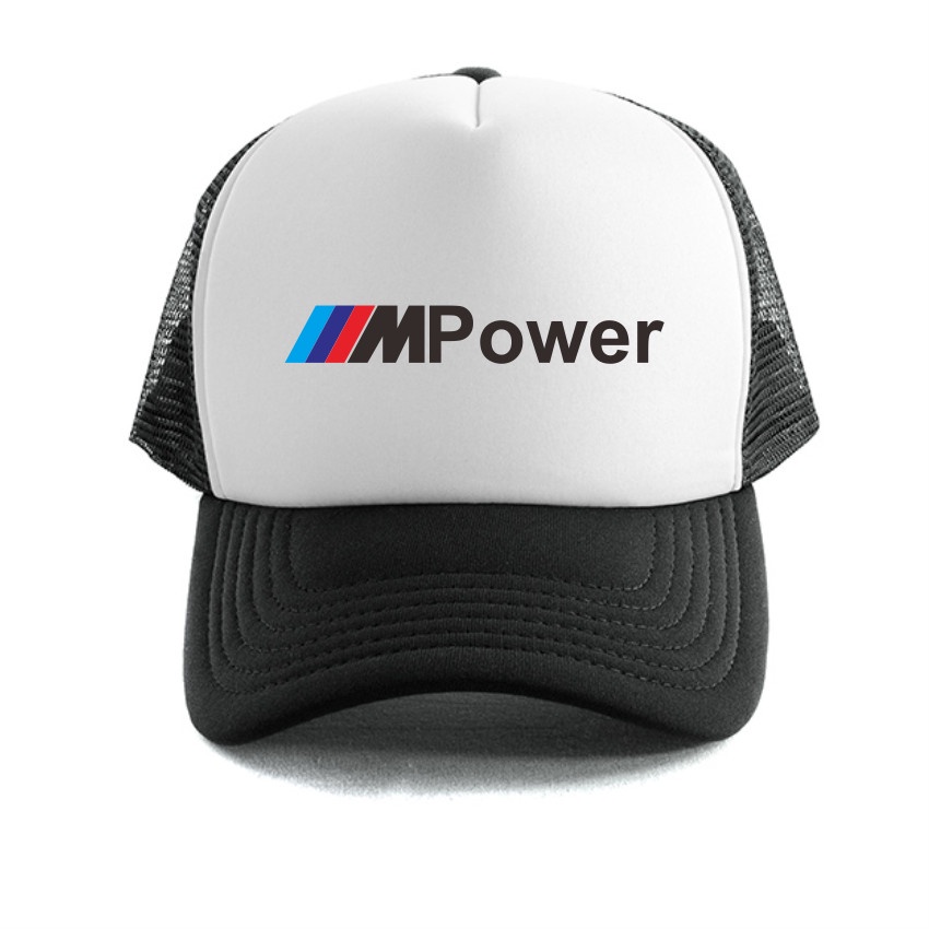 หมวกตาข่าย Bmw mpower / หมวกรถบรรทุก mpower