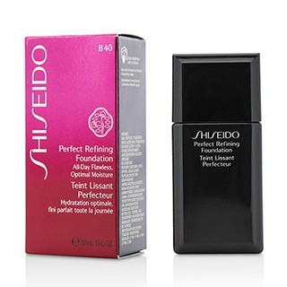 SHISEIDO  Perfect Refining Foundation SPF16 - 30ml #  B40 Natural Fair Beige