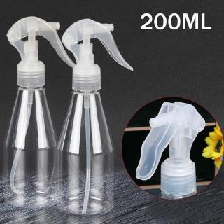 200ML Plastic Empty Spray Bottle Disinfectant Alcohol Pump Bottle Travel Makeup Perfume Atomizer Container