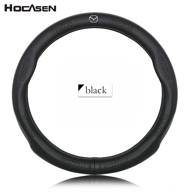 No Smell Thin All Model Mazda Leather Steering Wheel Cover Mazda 2