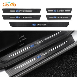 GTIOATO สำหรับ Ford Everest คาร์บอนไฟเบอร์ กันรอยประตูรถยนต์…