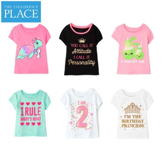 เสื้อยืดเด็กผู้หญิง  อายุ 18m-24m แบรนด์ the childrens Place ผ้านิ่มใส่สบาย