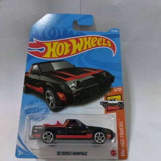 รถเหล็ก Hotwheels 82 DODGE RAMPAGE (ib29)