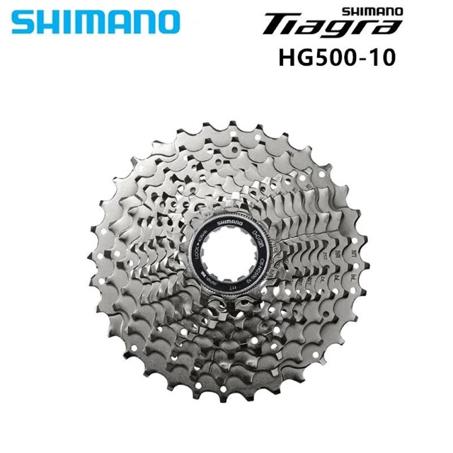สเตอร์ เฟือง จักรยานเสือหมอบ SHIMANO TIAGRA  CS-HG500 10SP / DEORE CS-HG50-10 (11-36T) 10SP