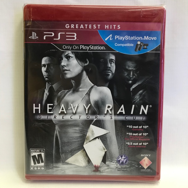 Game PS3 Heavy rain แผ่นเกมส์ มือ 2
