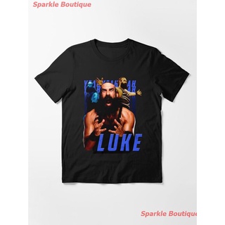 [S-5XL]2022 WWE Luke Harper Yeah Yeah Essential T-Shirt เสื้อยืดพิมพ์ลาย เสื้อยืดผ้าฝ้าย 100% เสื้อยืดคู่รัก