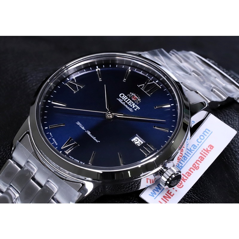 (แถมกล่องแบบพกพา)นาฬิกา Orient Automatic Sapphire รุ่น RA-AC0F09L