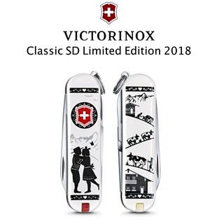 มีดพับ Victorinox รุ่น Classic SD Limited Edition 2018,Alps Love