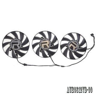 AUB0812VD-00 DC12V 0.45A 4Pin RX 6900 XT RX 6800 Graphics Fan for AMD Radeon RX 6900 XT RX 6800