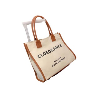 โปรโมชั่น : B-615กระเป๋าถือ กระเป๋าผ้า สไตล์เกาหลี แฟชั่นมา CLOEOGANCE