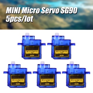 * แตรเซอร์โว 9G Micro Mini Servos SG90 สําหรับเครื่องบิน เฮลิคอปเตอร์ เรือ เรือ รถยนต์ 5 ชิ้น *