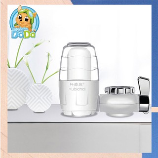 Water purifier เครื่องกรองน้ำ 7 ชั้น เครื่องกรองน้ำใช้ติดหัวก๊อก ไส้กรองเซรามิค กรองได้ 7 ชั้น สะอาด