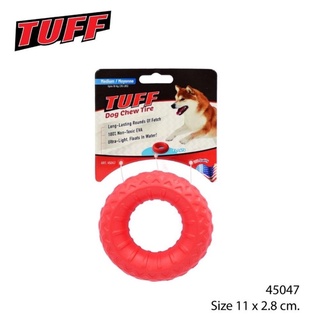 TUFF - Dog chew tire ของเล่นสุนัขยางล้อรถ (45047)