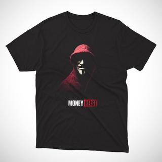 เสื้อยืดพิมพ์ลายซีรีย์ดัง Money Heist หรือ La casa de papel