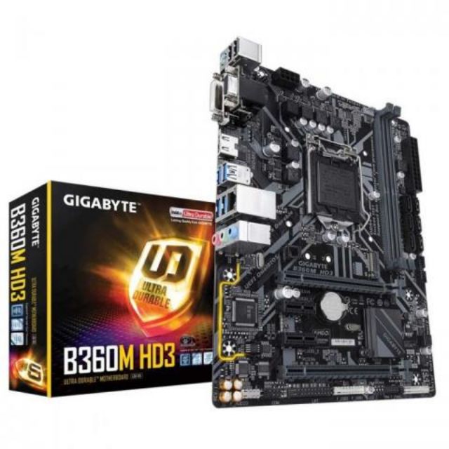 GIGABYTE MAINBOARD B360M-HD3 (REV.1.0) LGA1151