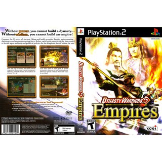 DYNASTY WARRIORS 5 EMPIRES [PS2 US : DVD5 1 Disc]