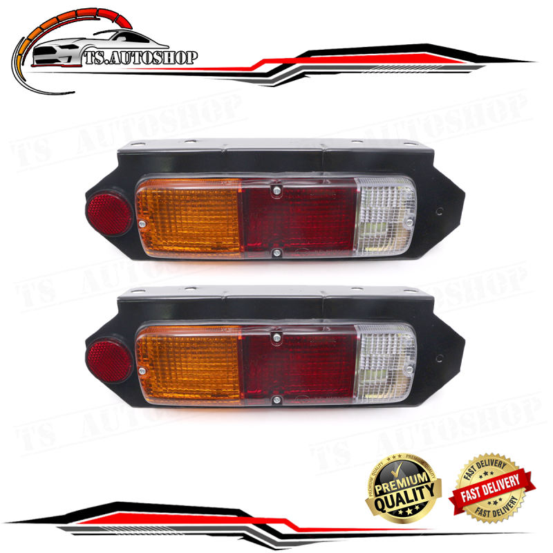 ชุดไฟท้าย +ขา ซ้าย+ขวา 2 ชิ้น Toyota Land Cruiser FJ40 FJ45 HJ45 HJ47 BJ40 BJ42