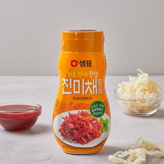 พร้อมส่ง 진미채 양념 ซอสปรุงรสปลาหมึกแห้ง Sempio Sweet &amp; Spicy Sauce For Dried Squid 340g