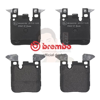 P06 095B ผ้าเบรก-R-แท้ BREMBO รุ่น Black : BMW M2 F22, M3 F30, M4 F32 16-&gt;,11-16,13-17 การันตีคุณภาพมาตรฐานโดย " เค...