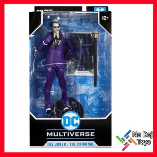 The Joker The Criminal DC Multiverse McFarlane Toys 7" Figure โจ๊กเกอร์ ดิ คริมินัล ดีซีมัลติเวิร์ส แมคฟาร์เลนทอยส์