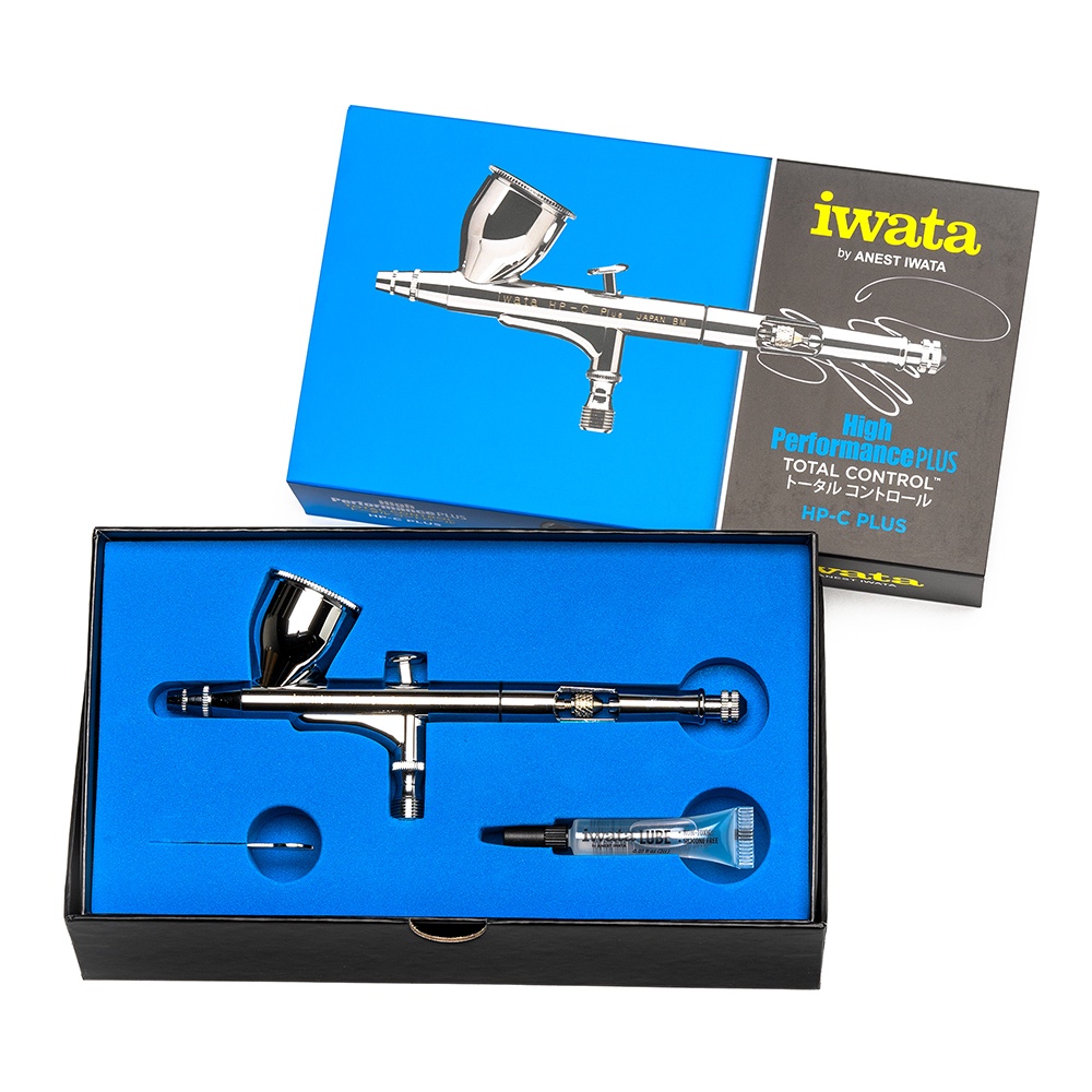 ANEST IWATA High Performance HP-C Plus Gravity Feed Dual Action Airbrush  0.3mm ประกัน 5 ปี/เครื่องศ