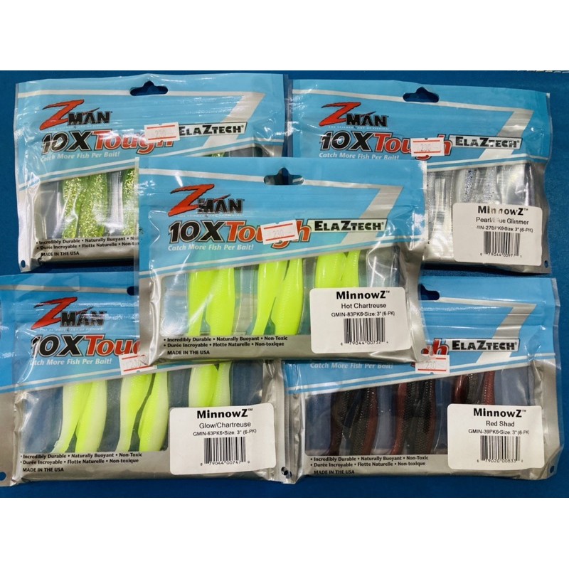 Z-MAN Size : 3 " ( 6-PK )