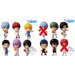 [ฟิกเกอร์แท้] Ichiban Kuji Kuroko no Basket ~Seirin&amp;Kaijou~ Chibi Kyun-Chara (Banpresto)