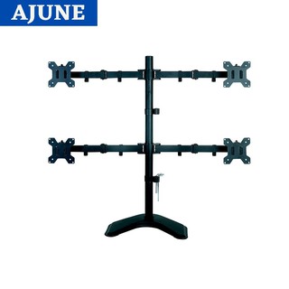 AJUNEขาตั้งจอมอนิเตอร์ 4 จอ รุ่น MS-3402 High Quality (แบบวา…