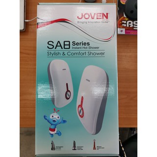 รายละเอียดสินค้า Joven เครื่องทำน้ำอุ่นโจเว่น รุ่น SA8e กำลังไฟ 4,500วัตต์ (สีขาว)