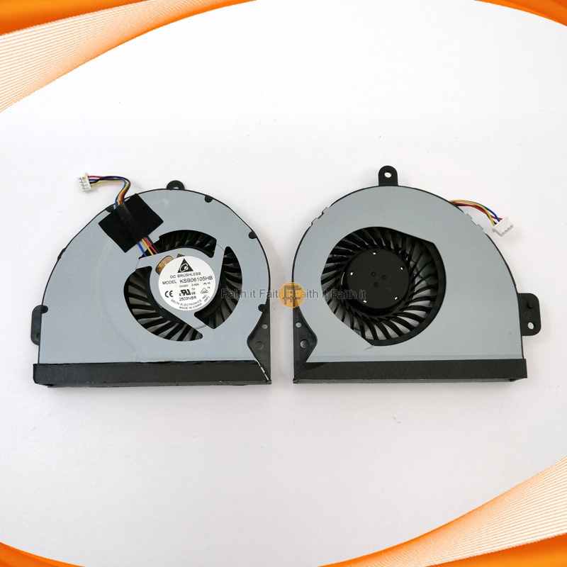 สําหรับพัดลม CPU แล็ปท็อป ASUS X53E X53EI