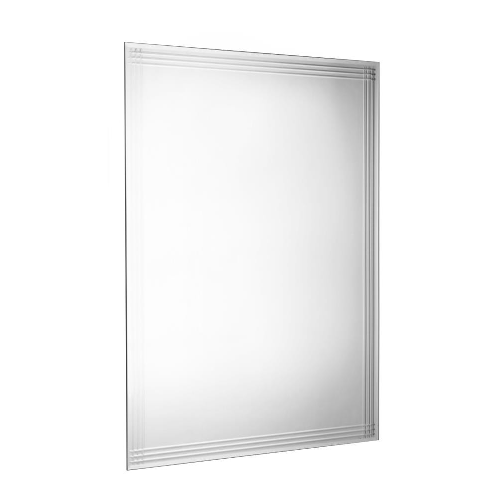 กระจกไร้ขอบ กระจกแกะลาย MOYA VM-K53 80x60 ซม. กระจกห้องน้ำ ห้องน้ำ MIRROR VM-K53 80X60CM