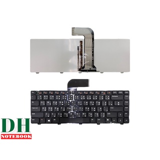 คีย์บอร์ดโน๊ตบุ๊ค keyboard Dell Inspiron 15 N5040 N5050 3520 15R 5520 SE 7520 TH-ENG