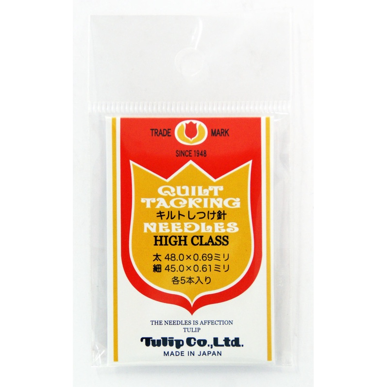 Tulip เข็ม Quilting Needle เข็มงานควิลท์คุณภาพสูง Made in Japan