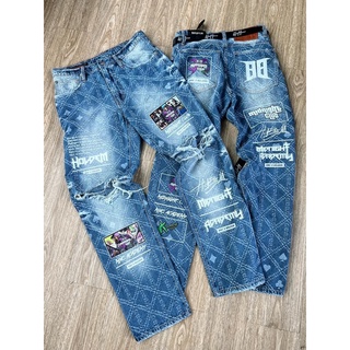 **ส่งฟรี**✅พร้อมส่ง ของแท้ล้าน%✅ Hold’em H8 Monogram vintage destroyed washed denim Ⓜ️Midnight Club #MNC Ver.Ⓜ️