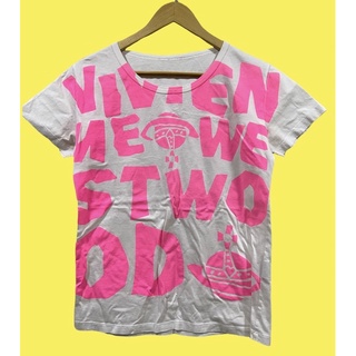 Vivienne Westwood 👚💖🪐เสื้อยืดมือสอง