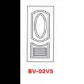 ชุดบานประตู UPVC BRAVO ลูกฝักและบานเจาะเกล็ดระบาย BV-02 VS	 TOP DIAMOND FINGER