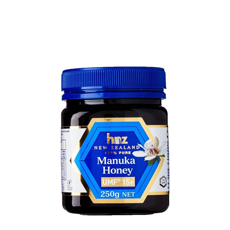 สินค้าใหม่ หมดอายุ 04/2028! พร้อมส่ง 🐝น้ำผึ้งมานูก้า HNZ UMF 15+Manuka Honey (250g)