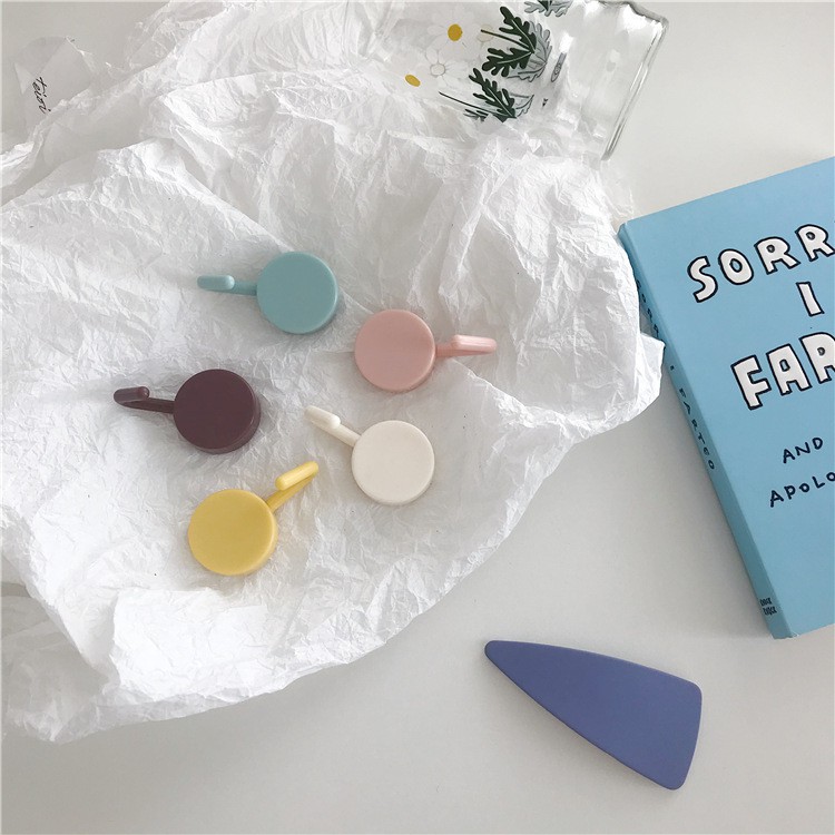 โอ้ยา丨อิน ตะขอสีลูกกวาดฟรีเจาะประตูไม่มีร่องรอยเล็บตะขอขนาดเล็กเสื้อผ้าตะขอแขวนติดผนังตะขอติดผนังตกแต่งบ้าน